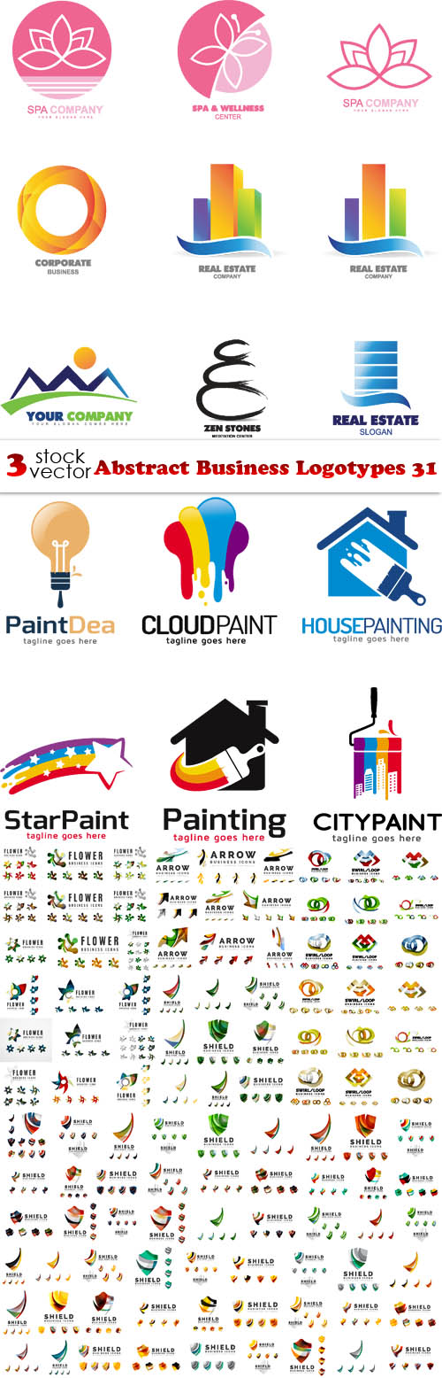 Vectors - Abstract Business Logotypes 31
