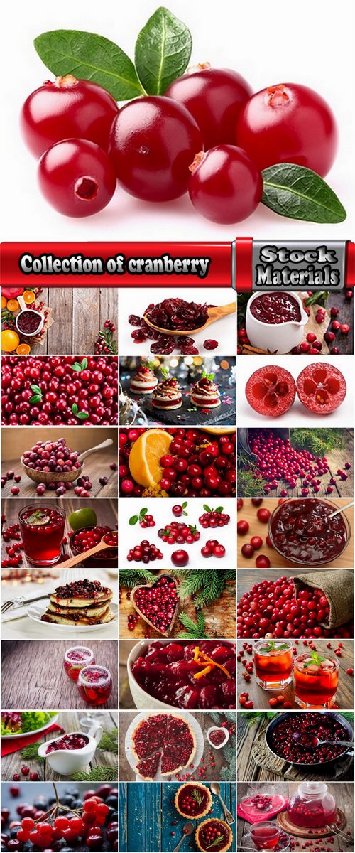 Collection of berry juice cranberry compote jam marmalade 25 HQ Jpeg