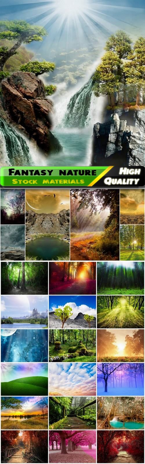 Fantasy nature landscapes and beautiful scenery - 25 HQ Jpg