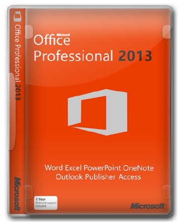 Microsoft Office 2013 SP1 Professional Plus 15.0.4815.1000 Repack by Diakov