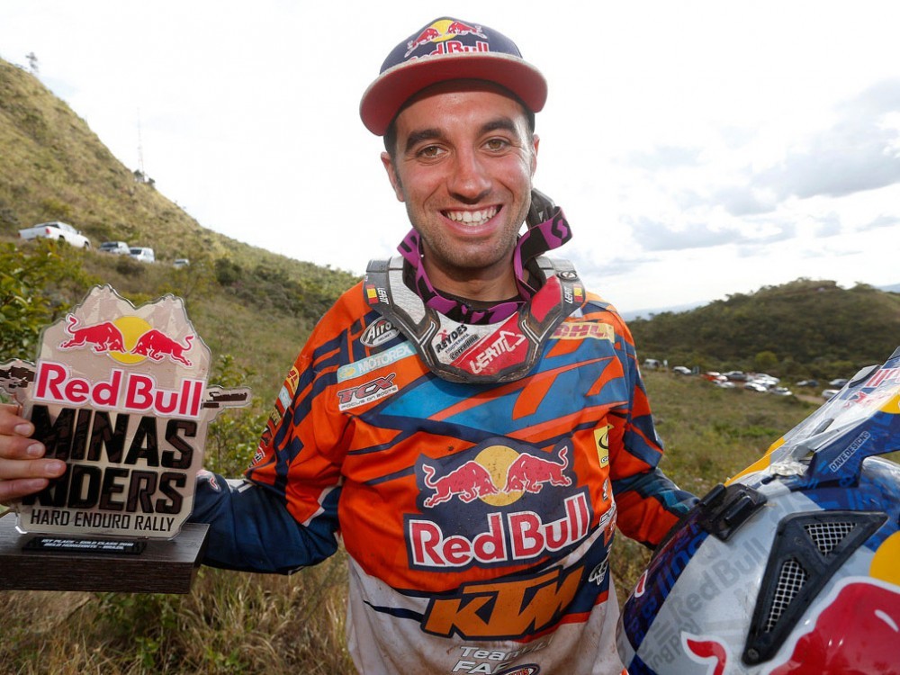 Альфредо Гомес выиграл хард эндуро гонку Red Bull Minas Riders 2016 (видео)