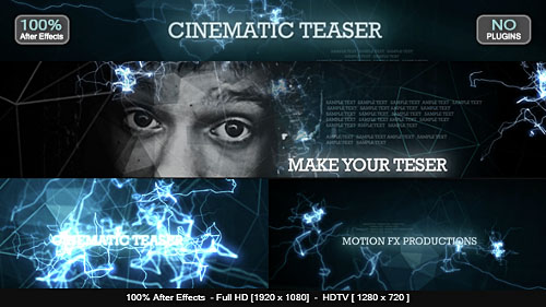 Cinematic Teaser - Project for After Effects (Videohive)