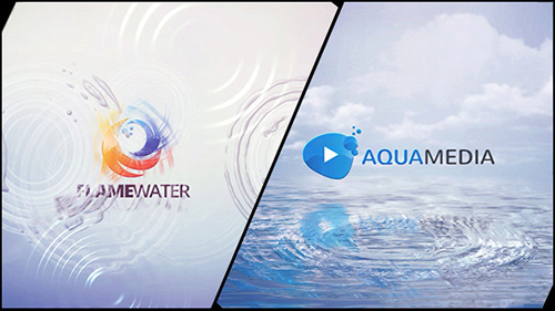 Clean Logo V03 Water Ripples - Project for After Effects (Videohive)