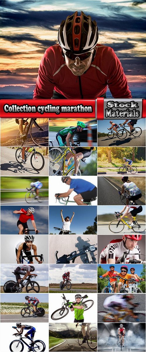 Collection cycling marathon racing cyclist bike race racer road bike 25 HQ Jpeg
