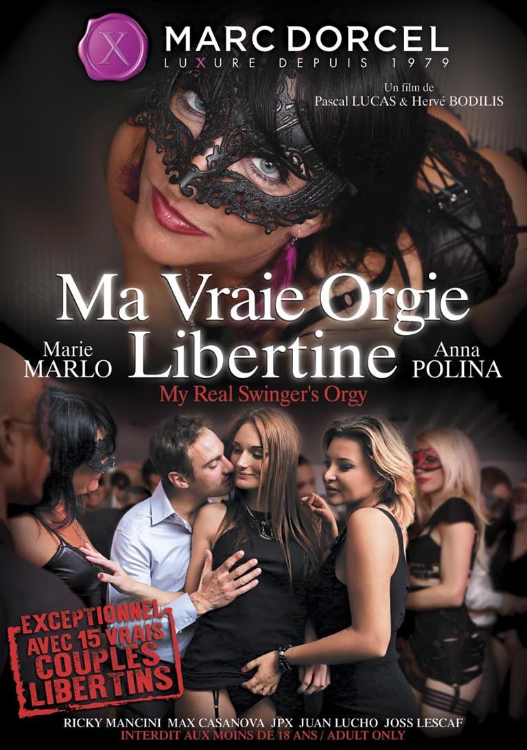 Ma Vraie Orgie Libertine / My Real Swinger's Orgy /     (Marc Dorcel) [2016 ., Orgy, Group, Stockings, WEB-DL 540p]
