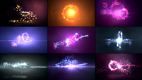Quick Particles Logo Reveal Pack 9in1 - Project for After Effects (Videohive)