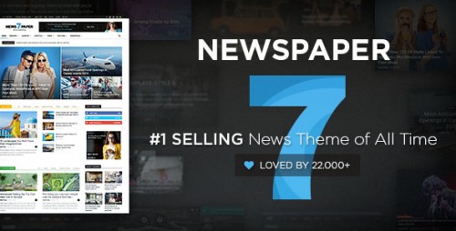 NULLED Newspaper v7.0 - WordPress News Theme product logo
