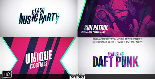 Flash Music Event - Project for After Effects (Videohive)