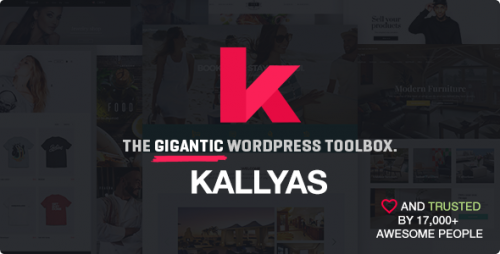 Nulled KALLYAS v4.1.6.1 - Responsive Multi-Purpose WordPress Theme Product visual