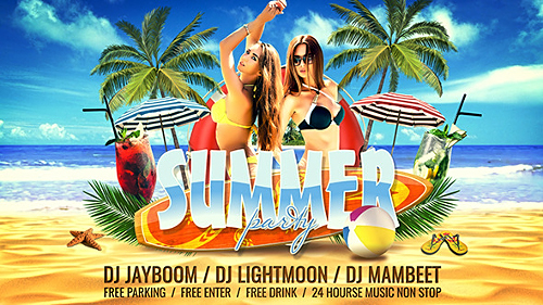 Summer Party - Project for After Effects (Videohive)