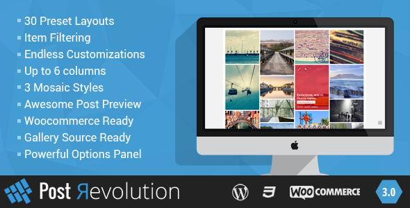 Nulled CodeCanyon - Post Revolution v3.0 - Amazing Grid Builder for WP - WordPress Plugin