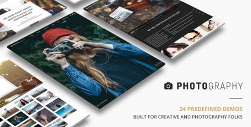 [nulled] Photography v2.4.3 - Responsive Photography Theme logo