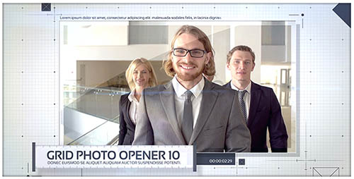 Grid Photo Opener - Corporate Slideshow - Project for After Effects (Videohive)