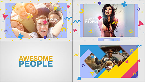 Awesome People Slideshow - Project for After Effects (Videohive)