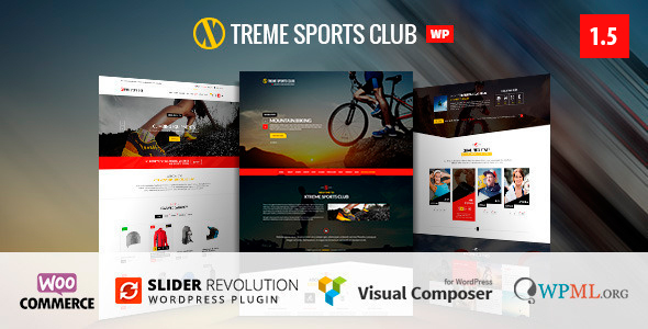 Xtreme Sports v1.5 - WordPress Club Theme
