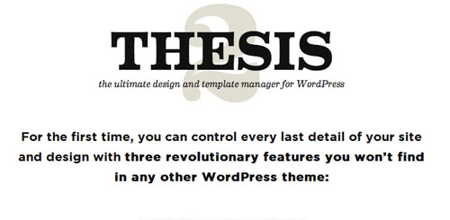 Download Nulled Thesis v2.1.9 - WordPress Framework product cover