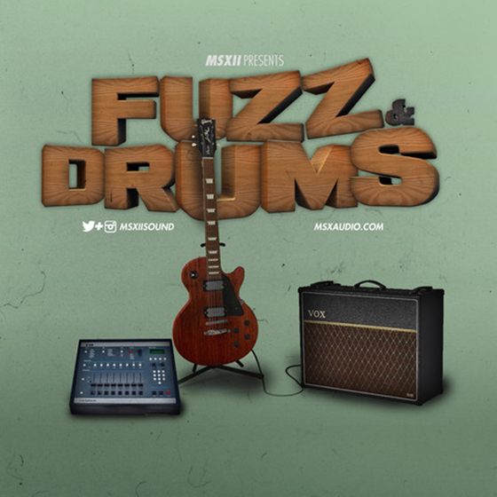 MSXII Sound Fuzz and Drums WAV