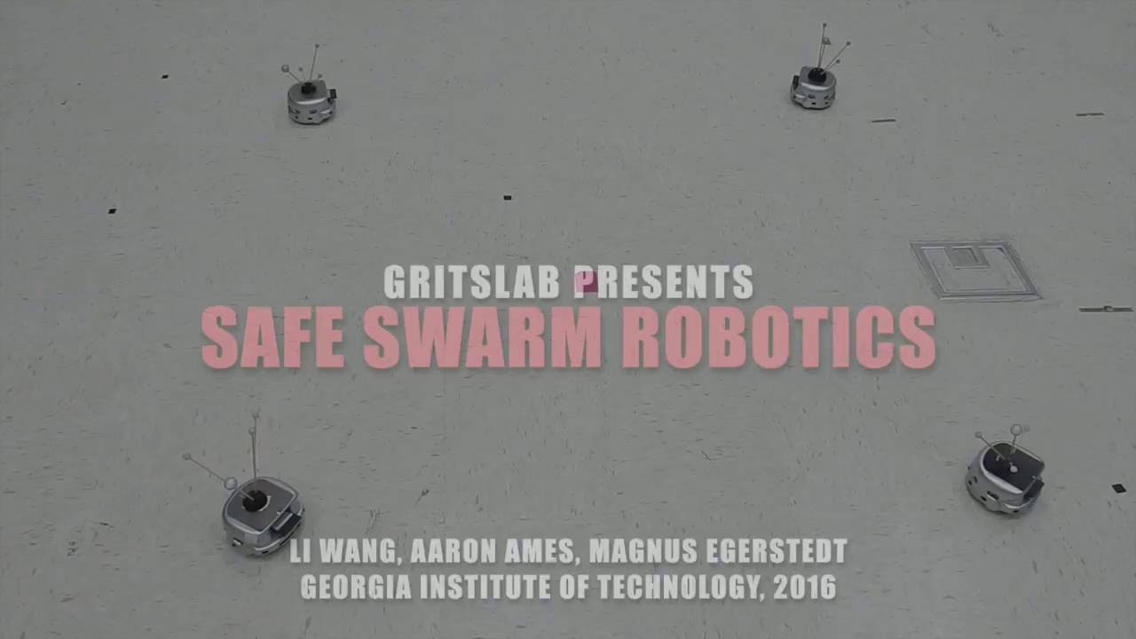 #видео | Вежливые роботы учатся не толкать друг друга