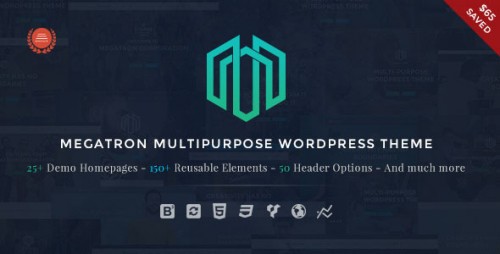 [GET] Nulled Megatron v2.2 - Responsive MultiPurpose WordPress Theme product pic