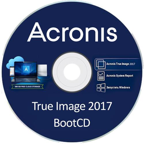 Acronis True Image 2017 20.0.5554 BootCD