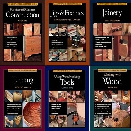 Taunton's The Complete Illustrated Guide Collection to Woodworking (14 книг)