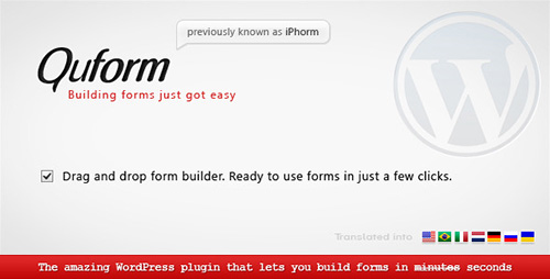 [NULLED] Quform v1.7.10 - WordPress Form Builder product cover
