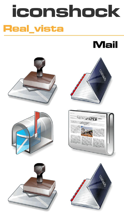 Real Vista Mail Illustrator Sources