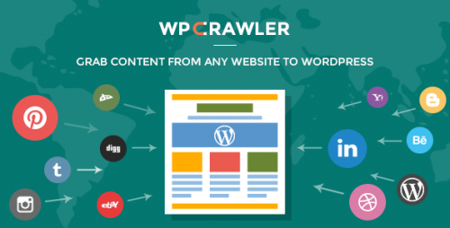 NULLED WP Crawler v1.1.3 - Grab Any Website Content To WordPress  