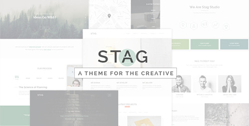 ThemeForest - Stag v1.4 - Portfolio Theme for Freelancers and Agencies - 13654495