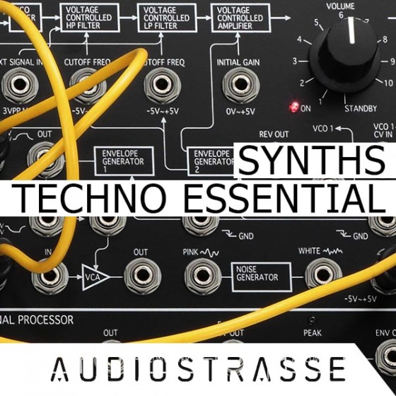 Audio Strasse Techno Essential Synths WAV