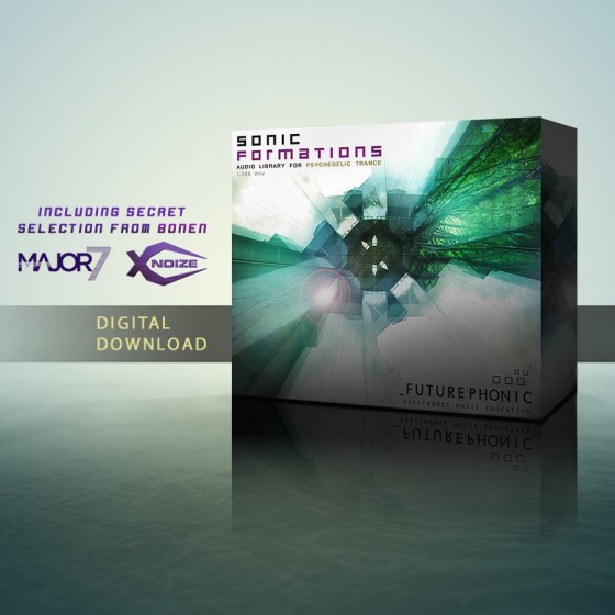 Futurephonic Sonic Formations Audio Library for Psychedelic Trance WAV + Extra Presets