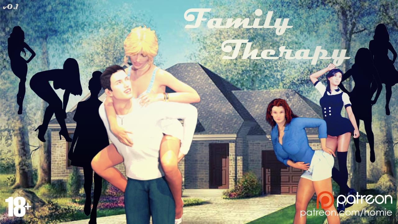 FAMILY THERAPY NEW INCEST GAME FROM HOMIE COMIC