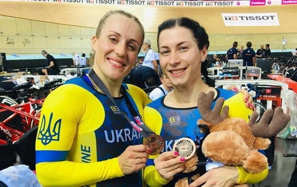 Сборная Украины добыла две награды в первый день Кубка мира по велотреку